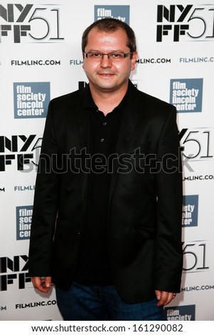 NEW YORK-OCT 1: Director Corneliu Porumboiu attends the \'Jimmy P: Psychotherapy Of A Plains Indian\' premiere during the New York Film Festival at Alice Tully Hall on October 1, 2013 in New York City.