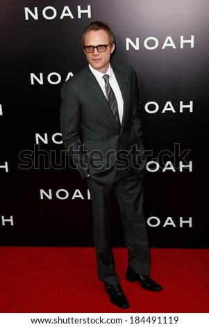 NEW YORK-MAR 26: Actor Paul Bettany attends the premiere of \