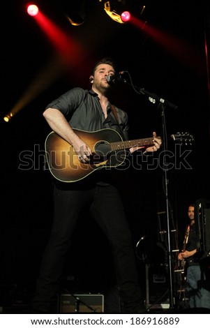 LAS VEGAS-APR 5: Chris Young performs at the 2nd Annual Academy of Country Music (ACM) Party For A Cause Festival - \