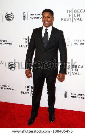 NEW YORK-APR 20: Actor Nate Parker attends the \
