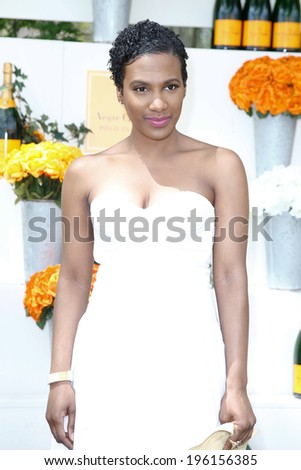 JERSEY CITY, NJ-MAY 31: Actress Vicky Jeudy attends the 7th Annual Veuve Cliquot Polo Classic at Liberty State Park on May 31, 2014 in Jersey City, NJ.