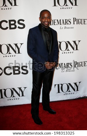 NEW YORK-JUNE 8: Actor Dule Hill attends American Theatre Wing\'s 68th Annual Tony Awards at Radio City Music Hall on June 8, 2014 in New York City.