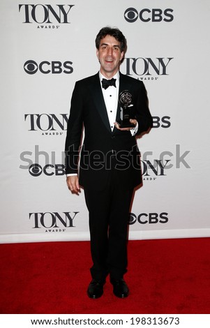 NEW YORK-JUNE 8: James Robert Brown poses in the press room at the American Theatre Wing\'s 68th Annual Tony Awards at Radio City Music Hall on June 8, 2014 in New York City.