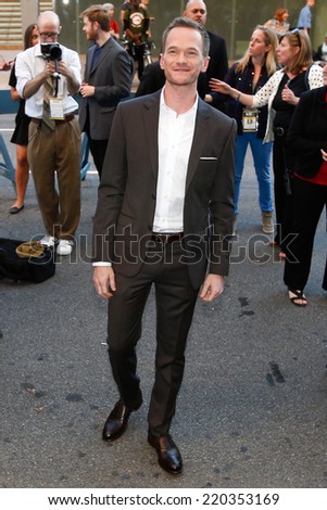 NEW YORK-SEP 26: Actor Neil Patrick Harris attends the \