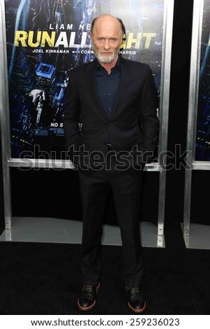 NEW YORK-MAR 9: Actor Ed Harris attends the premiere of \