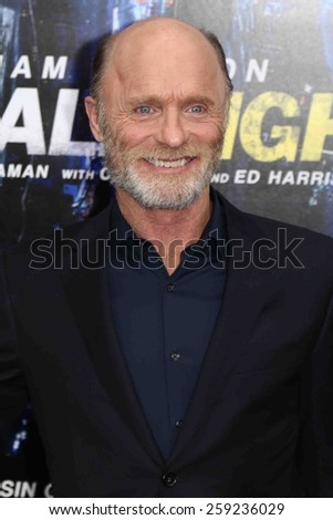 NEW YORK-MAR 9: Actor Ed Harris attends the premiere of \