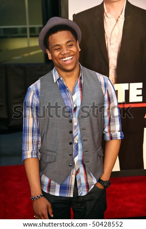 Actor Tristan Wilds attends the movie premiere of 