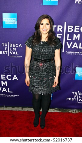 NEW YORK - APRIL 25: Actress America Ferrera attends the 