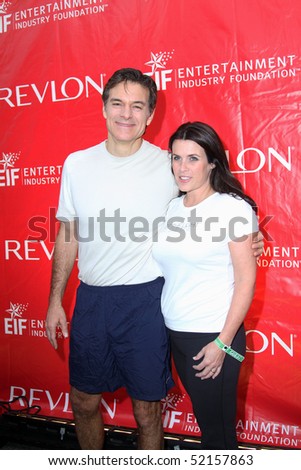 NEW YORK - MAY 1: Dr. Mehmet Oz attends the 13th Annual Entertainment Industry  Foundation Revlon Run/Walk for Women at Times Square on May 1, 2010 in New York City.