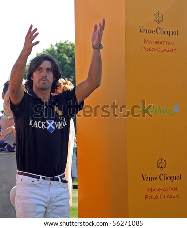 NEW YORK - MAY 30: Argentine polo player Nacho Figueras attends the Veuve Clicquot Manhattan Polo Classic at Governors Island on May 30, 2009 in New York City.