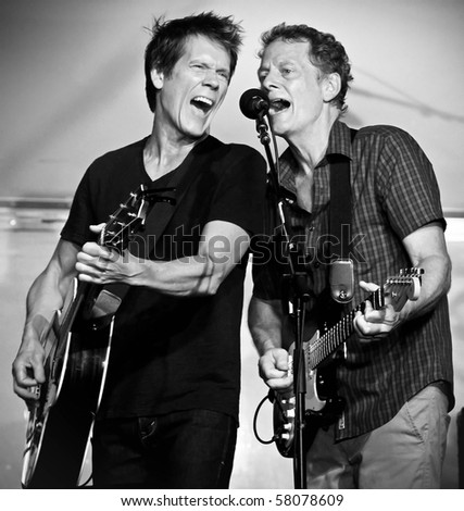 HICKSVILLE - JULY 28: The Bacon Brothers performed at the Town of Oyster Bay\'s \