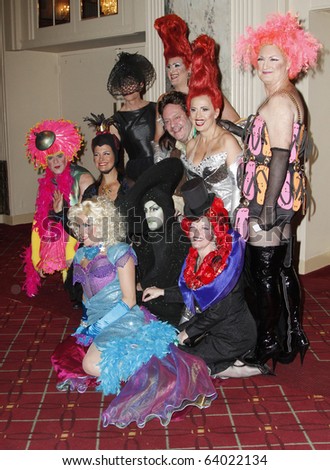 NEW YORK - OCTOBER 29: The cast of Queen of the Dessert attends the 15th Annual Bette Midler\'s New York Restoration Project\'s Hulaween at the Waldorf-Astoria Hotel on October 29, 2010 in New York City.