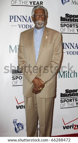 NEW YORK - NOVEMBER 30: Former basketball player Bill Russell attends the Sports Illustrated Sportsman of the Year Awards at the IAC Building on November 30, 2010 in New York City.
