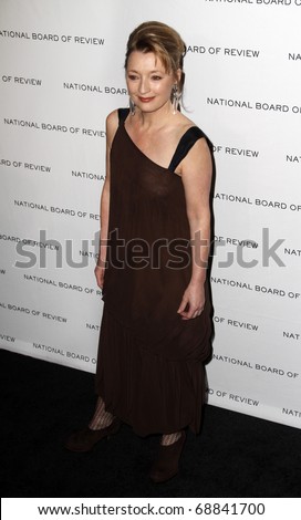 NEW YORK - JAN 11: Lesley Manville attends the 2011 National Board of Review of Motion Pictures Gala at Cipriani\'s on January 11, 2011 in New York City.