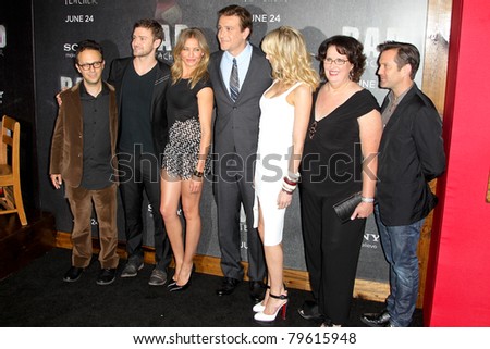 NEW YORK - JUNE 20: The cast of \