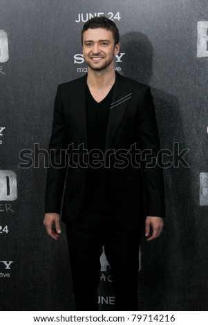 NEW YORK - JUNE 20: Justin Timberlake attends the premiere of \