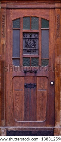 Old Wooden Door.