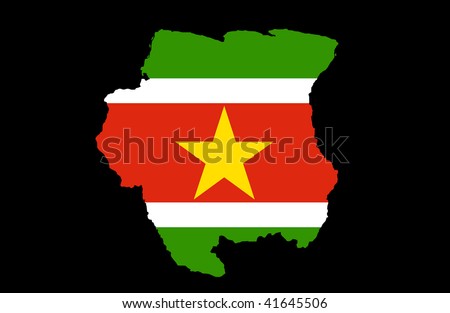 detailed map of suriname. wallpaper detailed map of
