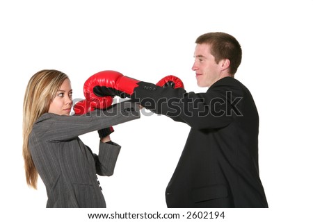 boxing people