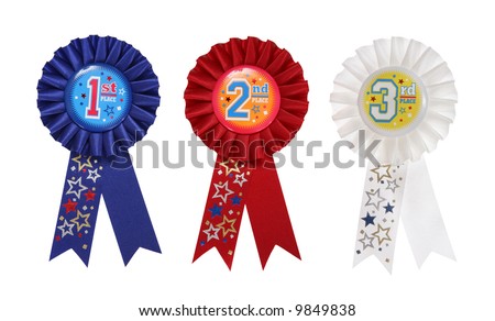 Prize Ribbon Clipart. place award ribbons over a
