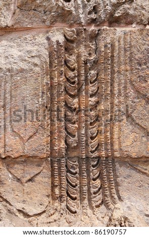 Attractive carvings at Sun temple Konark