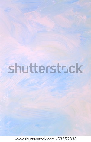 Blue, white and green background abstraction