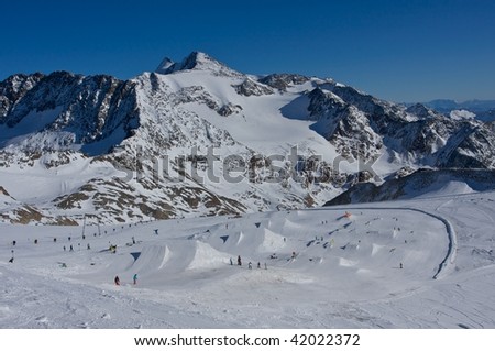 Glacier In Austria
