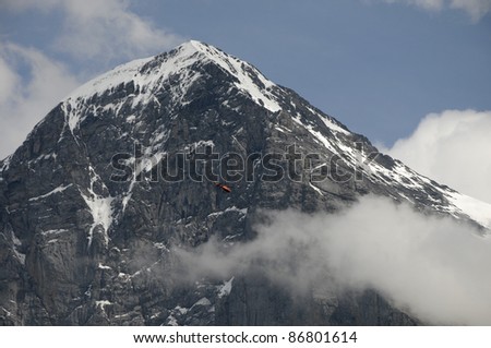 Summit and North Face of the Eiger