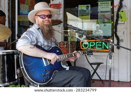 CLARKSDALE, MISSISSIPPI, May 9, 2015 : Sean \