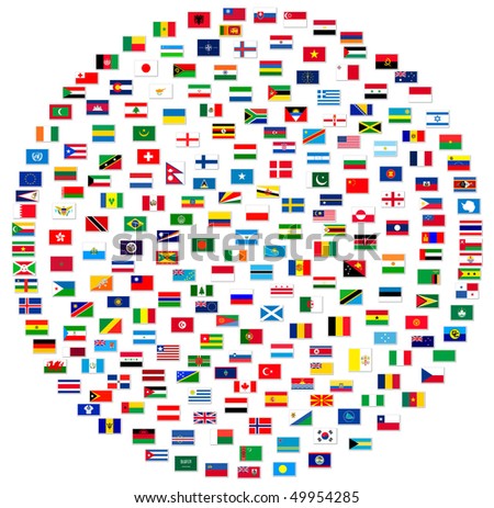 World+flags+collage