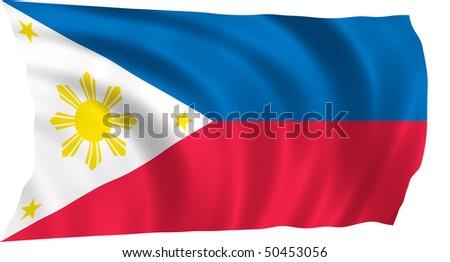 waving philippine flag