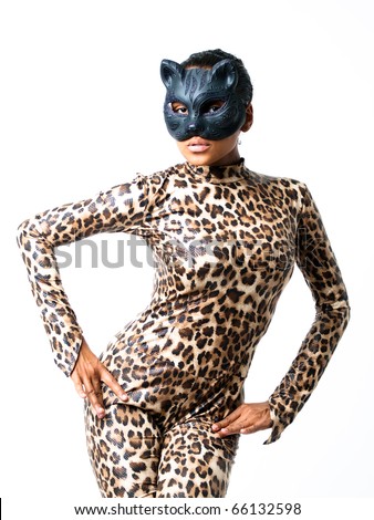 Leopard African Mask