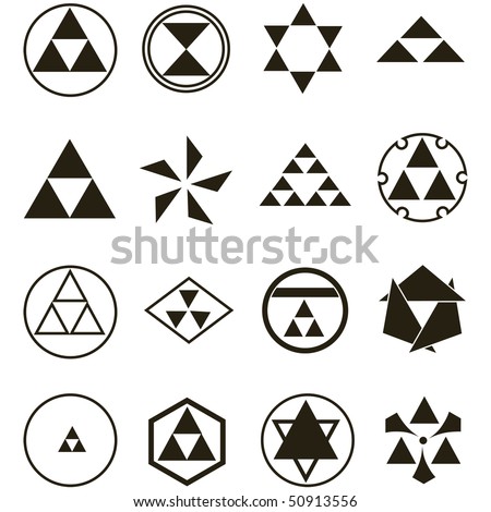 vector. various religious symbols