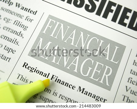 Financial Manager (Classified Ads)