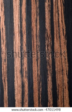 Natural Ebony veneer surface illustrating natural grain detail