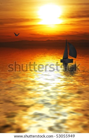 sailing towards the sun