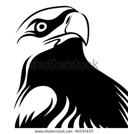 stock vector Design of an eagle