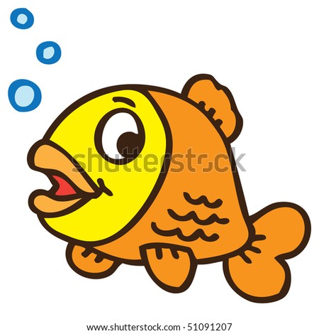 golden fish cartoon