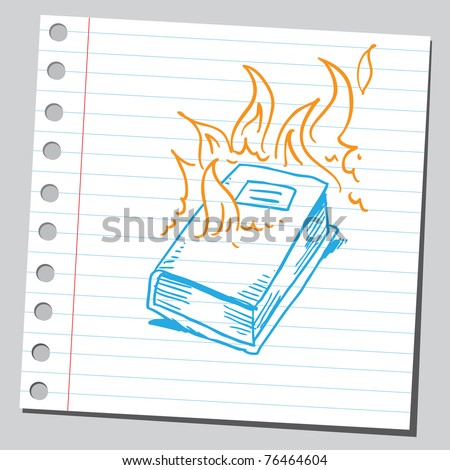 Burning Drawing