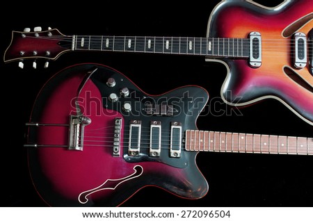 Electric jazz guitars
