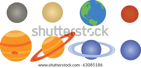 Planets Vector