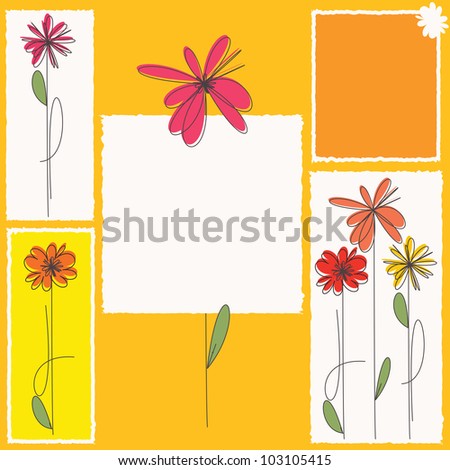 Flowers And Banners