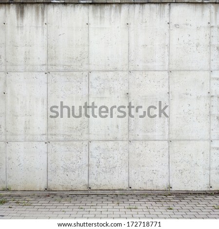 Concrete aged wall background, texture