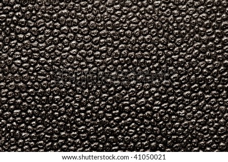 Close up black leather picture for background, texture