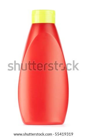 Plastic Ketchup Bottle