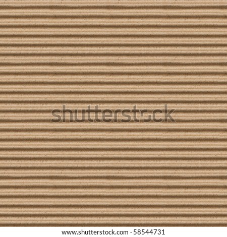 seamless texture of brown corrugate cardboard