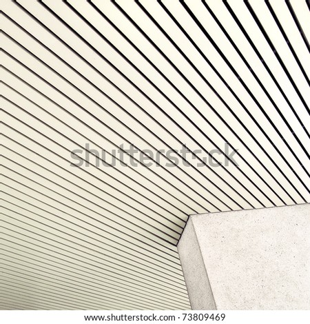 Abstract ceiling detail composition. Can be used as background.