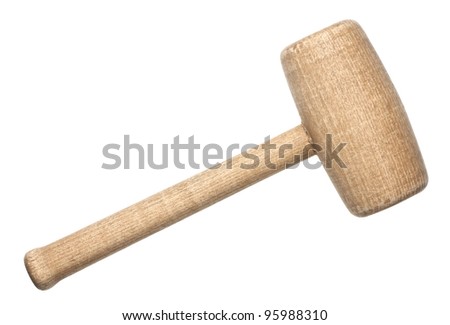 Wooden Hammer Tool