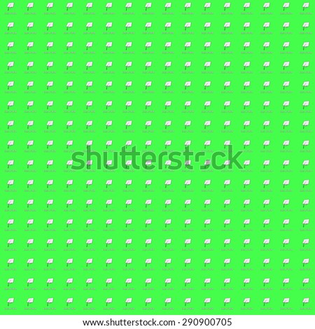 Class of 2020 White on Green Very Small Pattern