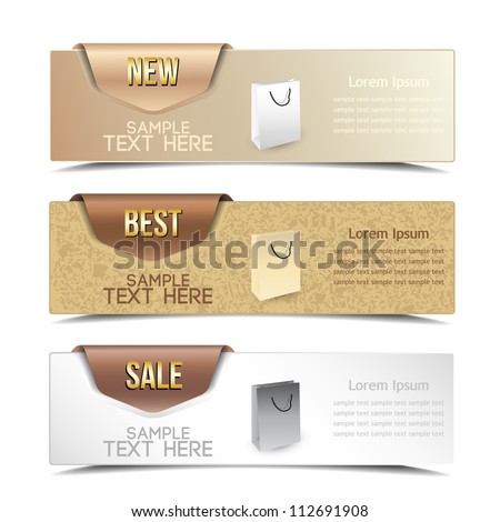 banner on the product description with a space for text banner on the product description with a space for text